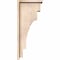 Ekena Millwork Mediterranean Smooth Corbel w/Backplate, Douglas Fir, 7 1/2"W x 12"D x 28"H COR08X12X28MED01SDF - alternate 3